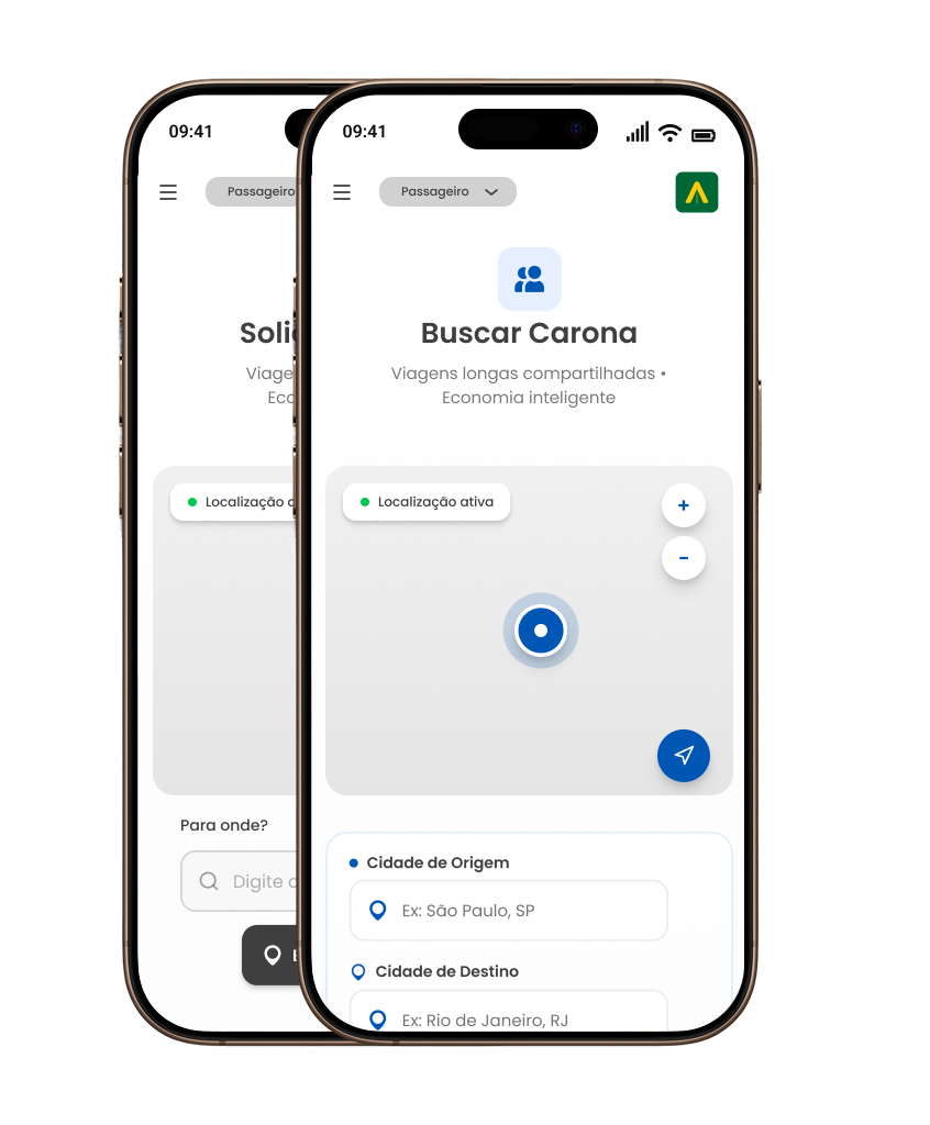 Rota22 App Interface